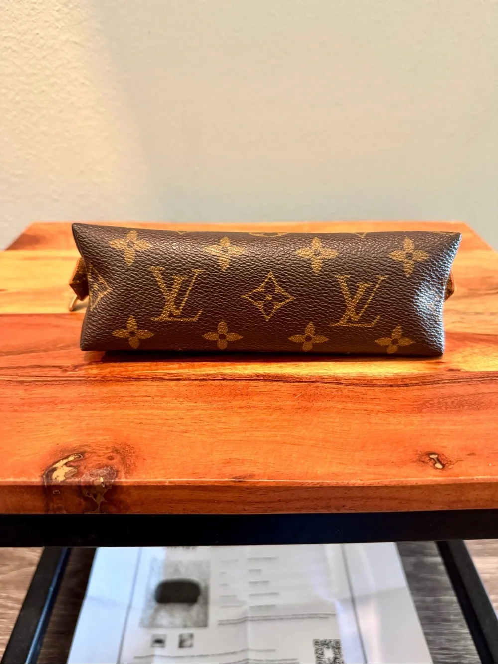Louis Vuitton PM Cosmetic Pouch in Monogram canvas